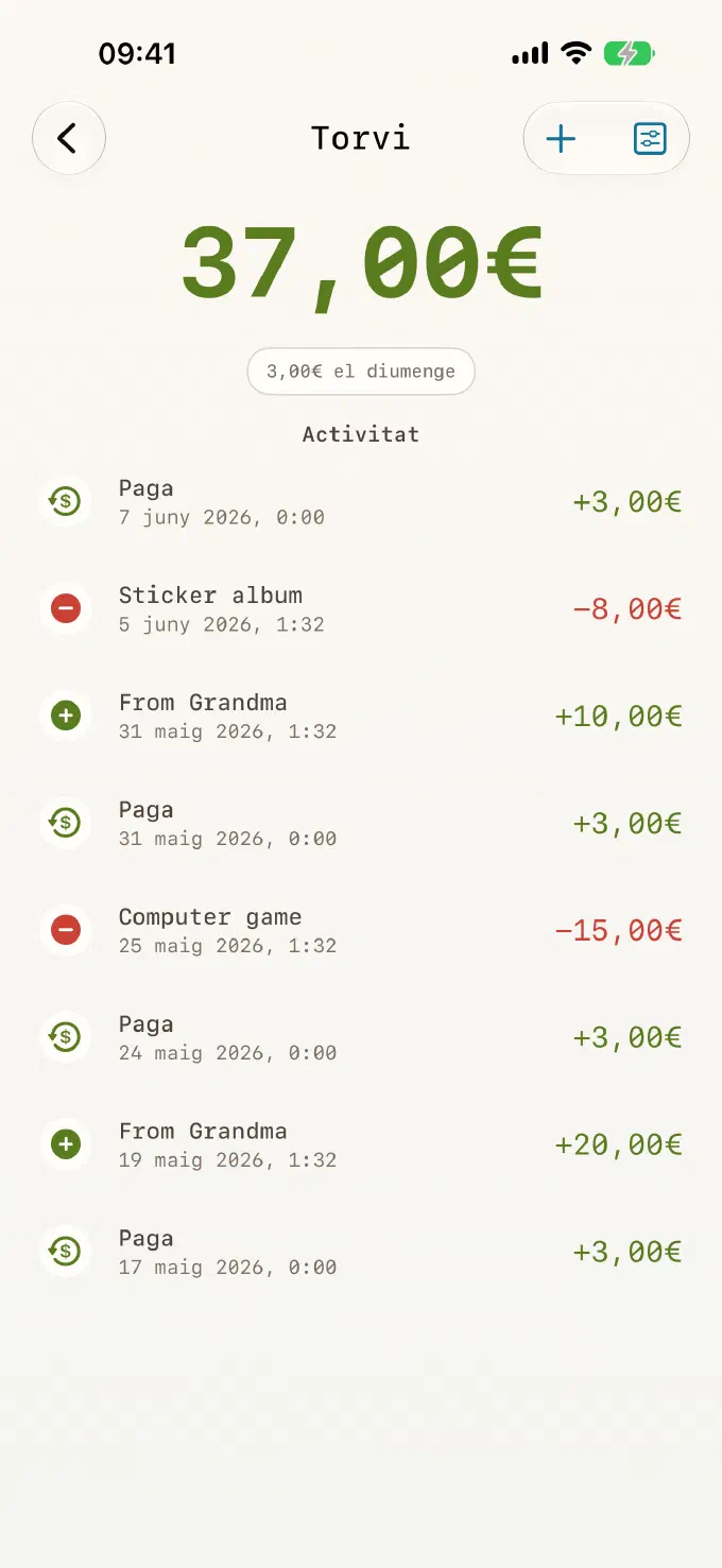 Un rebut per a cada euro