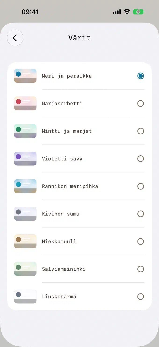 Täysin heidän makuunsa