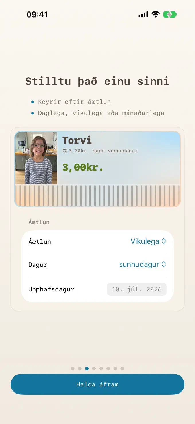 Stilltu einu sinni