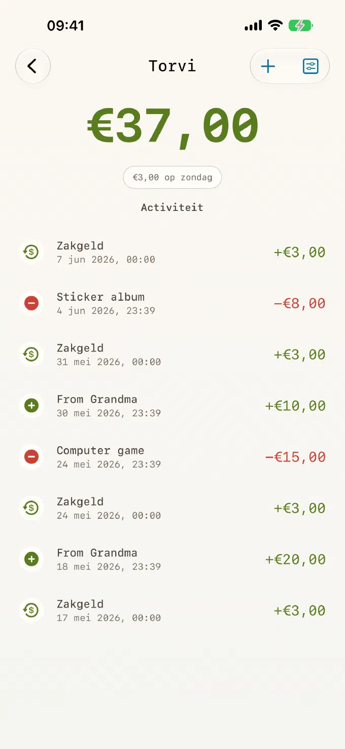 Een bonnetje voor elke euro