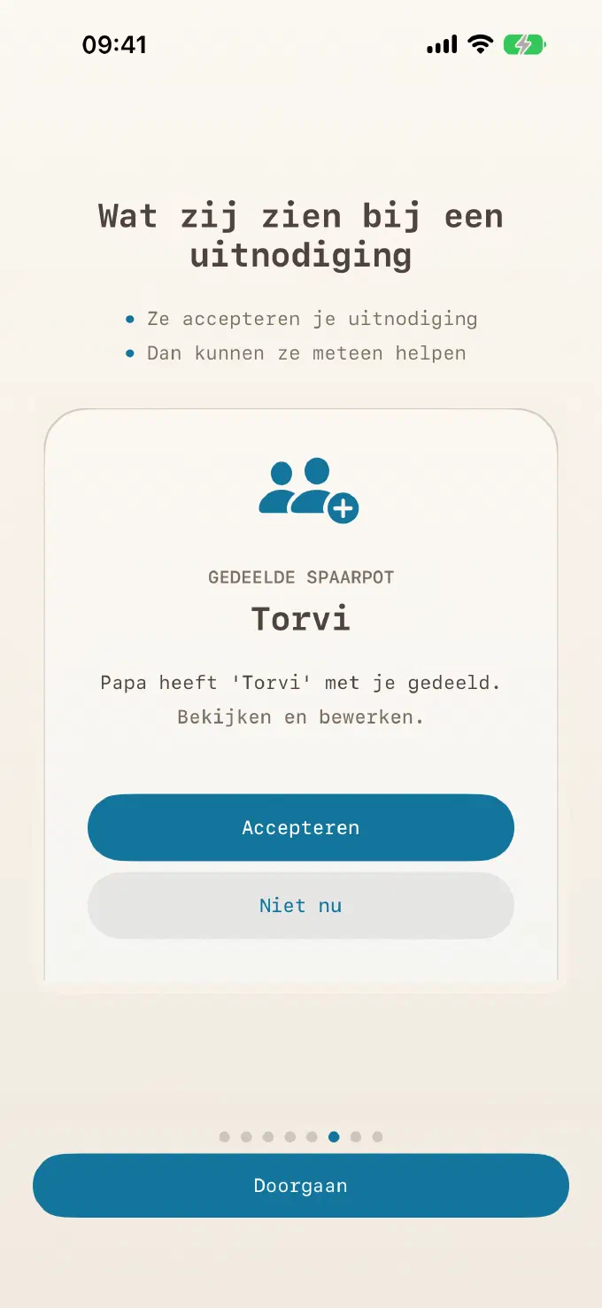 Twee ouders, één spaarpot