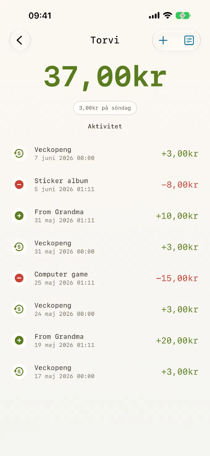 Ett kvitto för varje krona