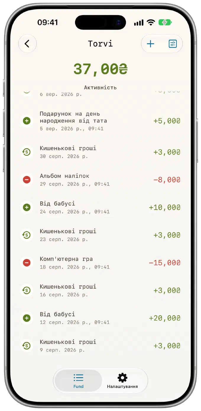 Чек на кожну гривню